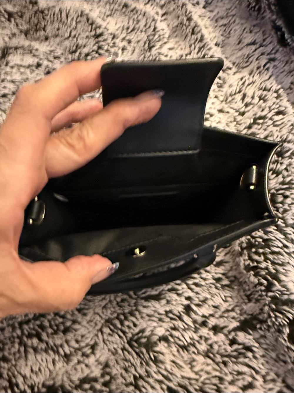 kate spade Black & Cream Floral Mini Tote - Picture 4 of 5